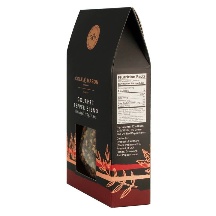 DK Household Brands Canada Ltd - Wholesale Pepper/Peppercorns - Peppercorns | Gourmet Blend | Refill | Cole & Mason