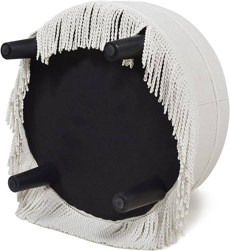 Jennifer Taylor Home - Wholesale Ottoman - Yolanda 24" Round Upholstered Accent Ottoman13