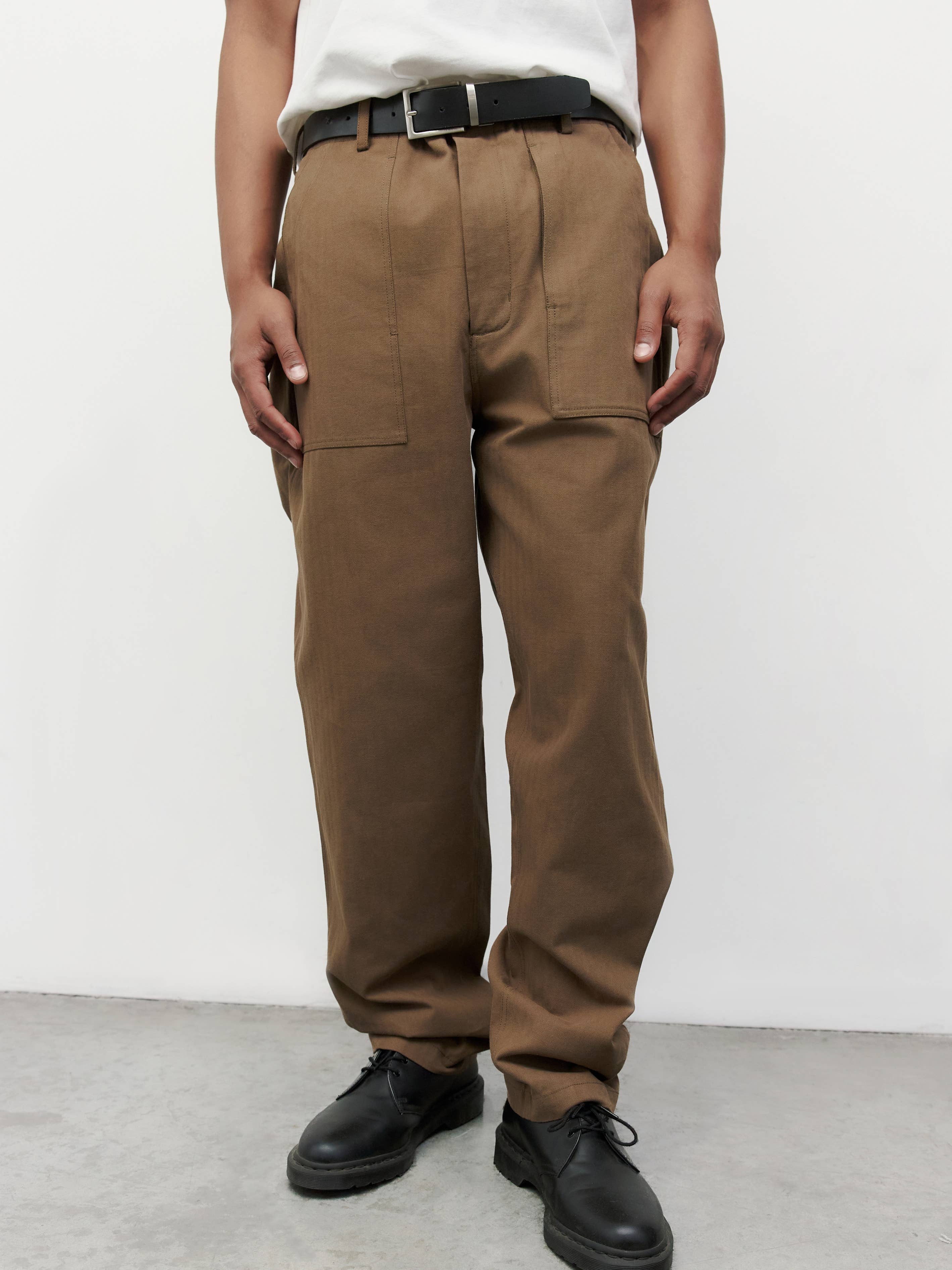 MOD REF - Wholesale Broek - Heren - The Huntley Pants | Chinobroek met rechte pijpen10