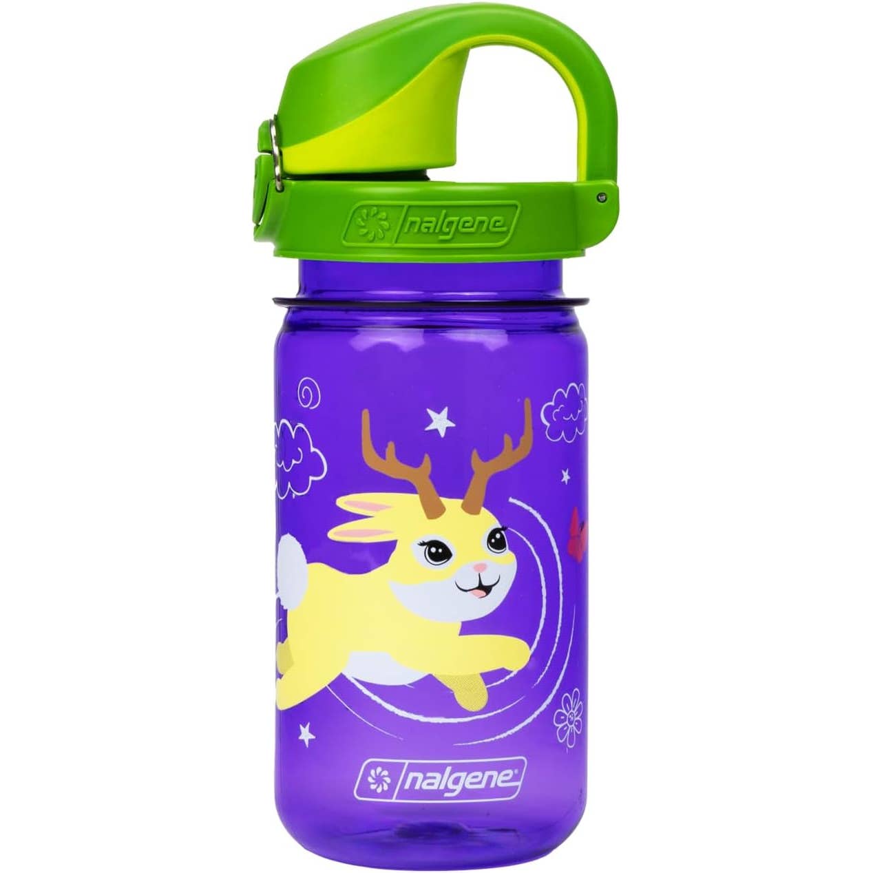 One Bay Distribution - Wholesale Water Bottle - Nalgene 12oz Kids OTF On-The-Fly Sustain Bottle-50% Recycled8