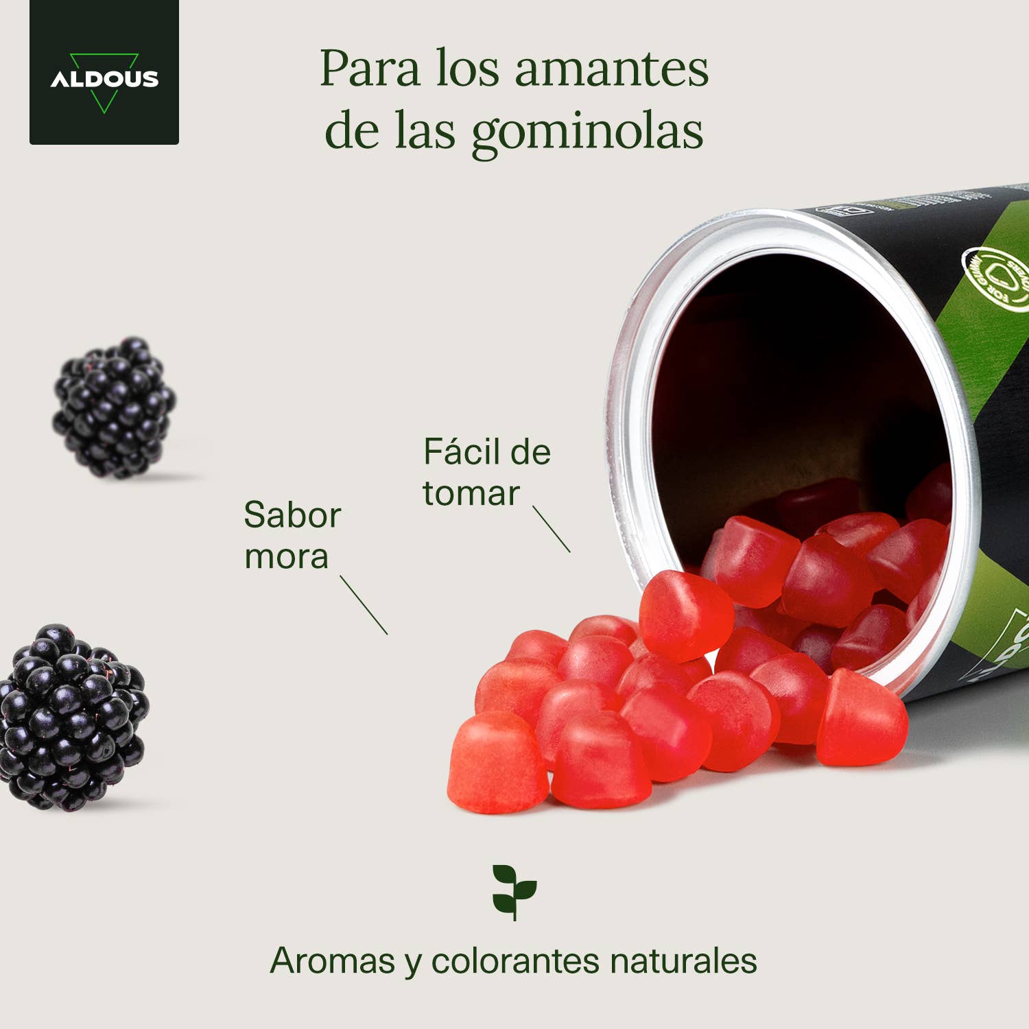 Aldous Bio - Wholesale Oral Supplement/Vitamin - Probiotics + Vitamins Aldous gummies |120 gummies3