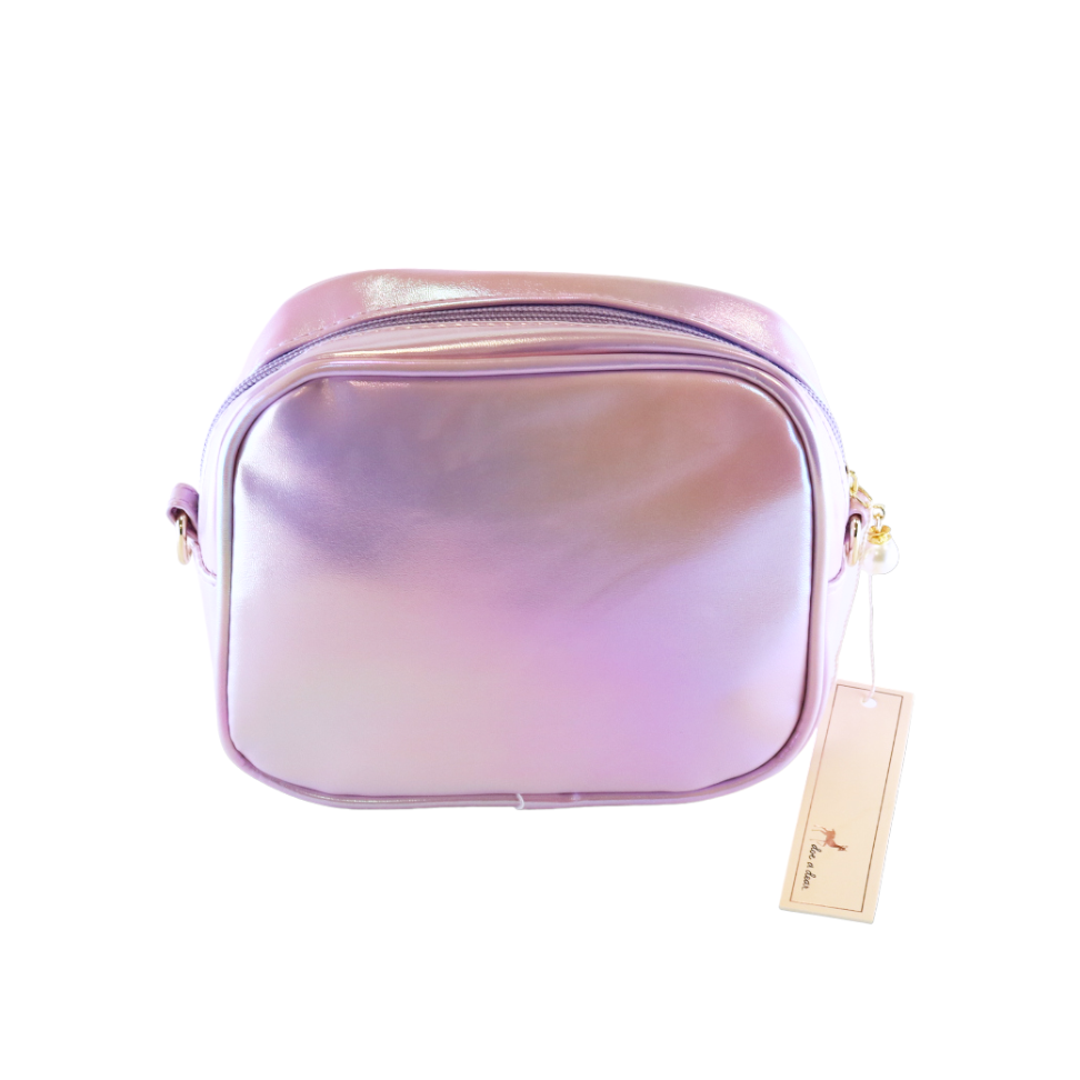 Doe a Dear - Wholesale Crossbody bag – kids - P30 B1283 Unicorn Holographic Purse (3 Colors)9