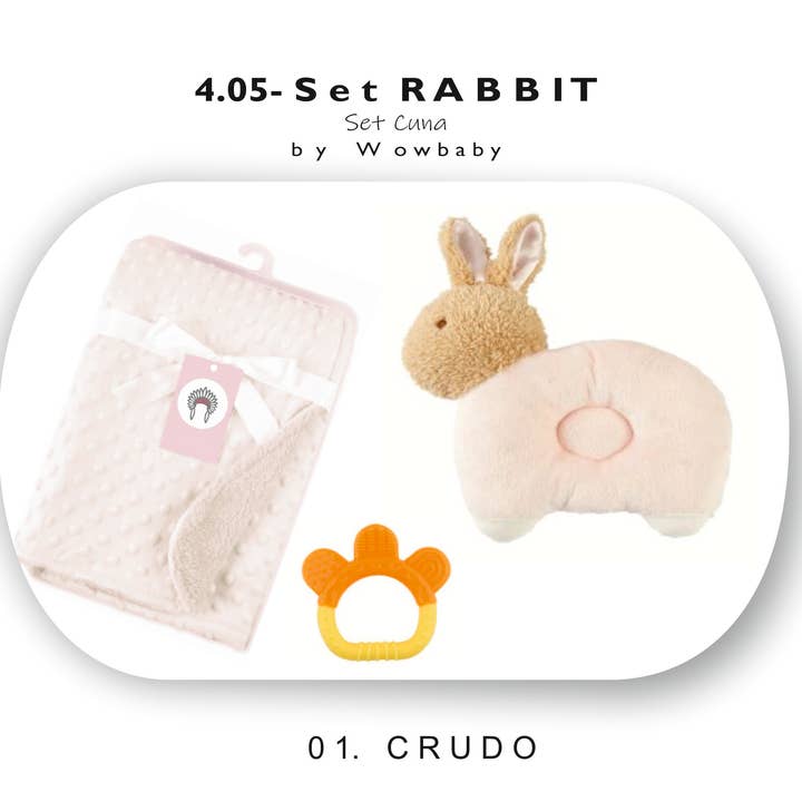 SET Wiege RABBIT _3 STÜCKE. für den Großhandel von WOWBABY PRODUCTS