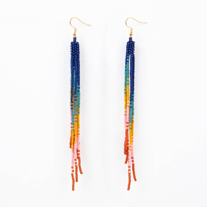 Ombre Fringe Duster Earrings for wholesale by Altiplano