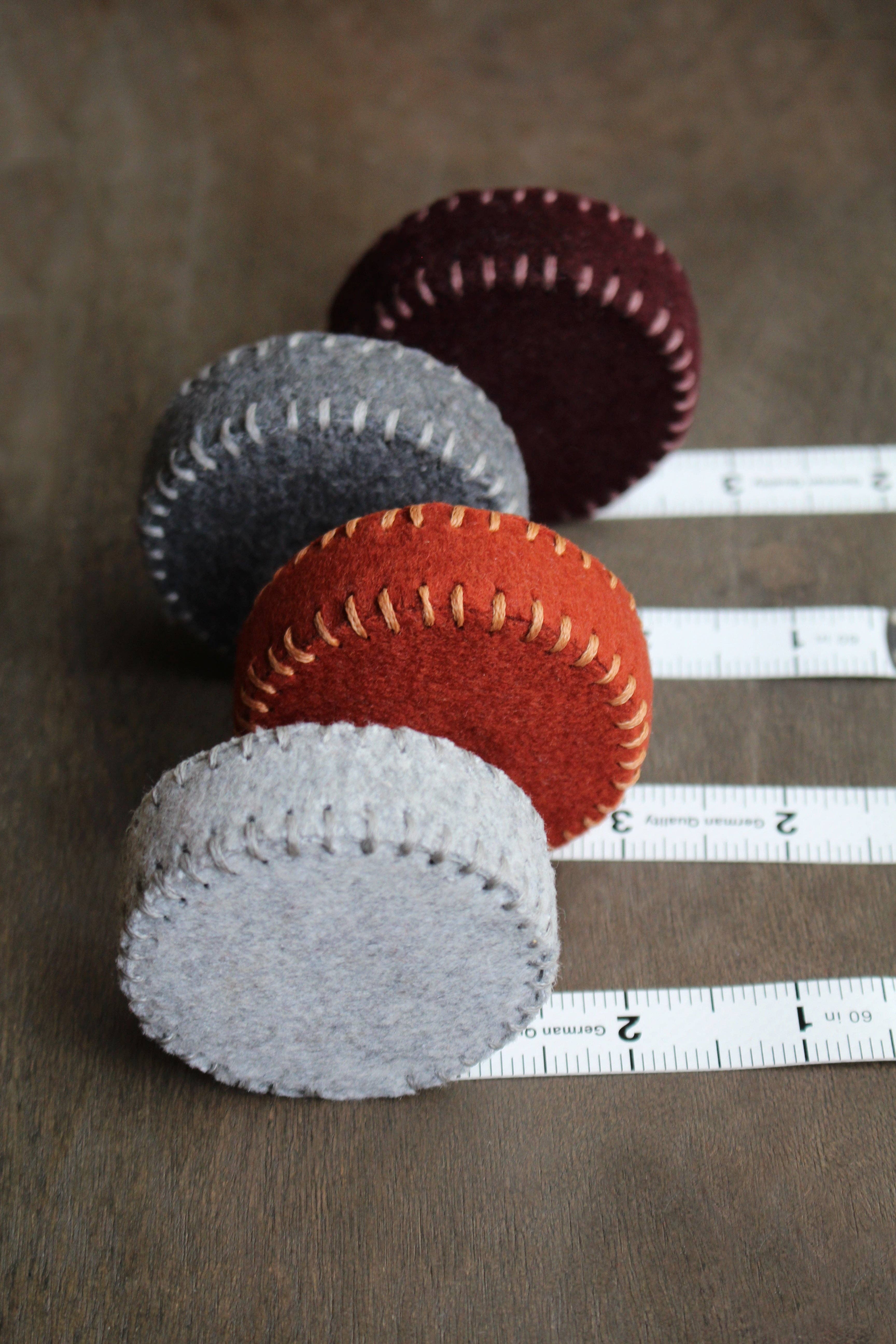 NNK Press - Wholesale Measuring Tape - Hand-Stitched Woolen Tape Measures (Set of 4)2