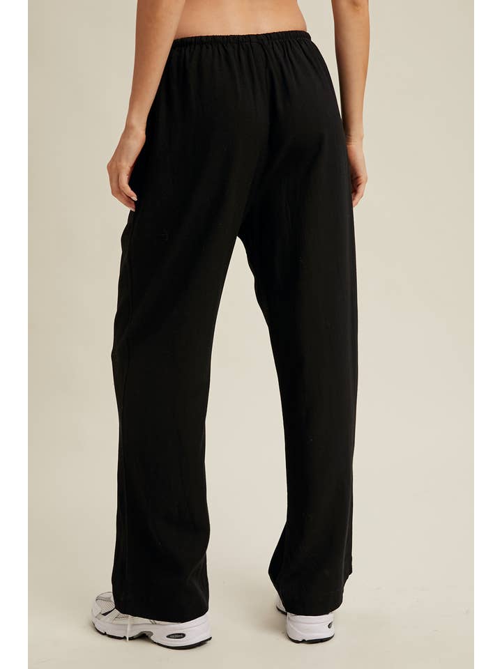 Wishlist Apparel - Wholesale Pants - Women's - LINEN STRAIGHT PANTS / WL25-115556