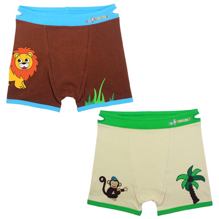Monkey & Lion Boxers for wholesale by Ez Sox