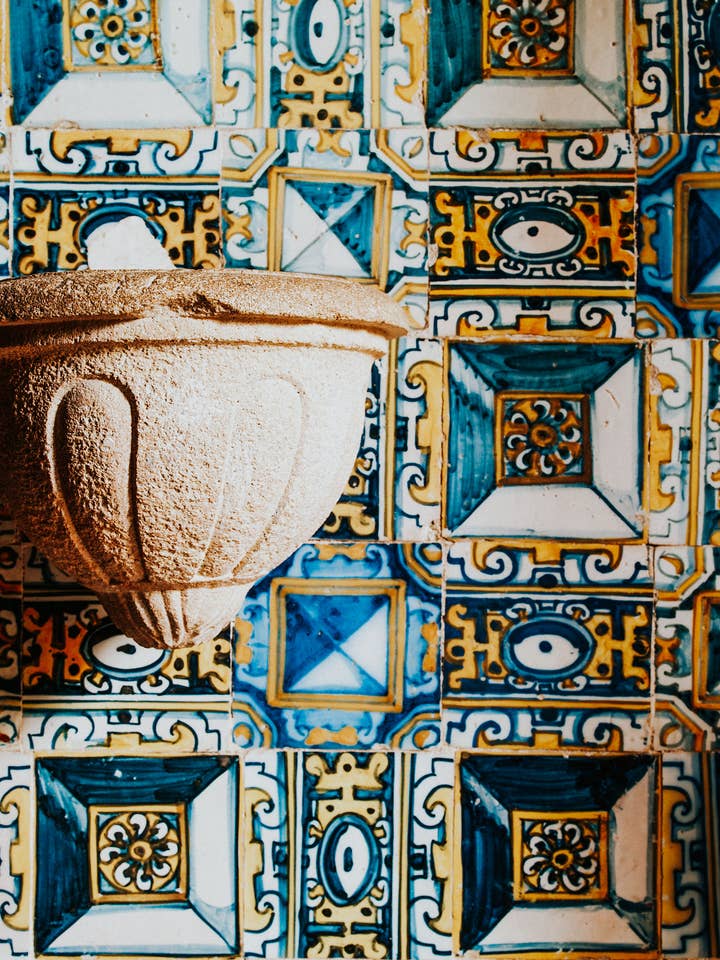 The Font - Portugal Design Print for wholesale by The Kenclare House