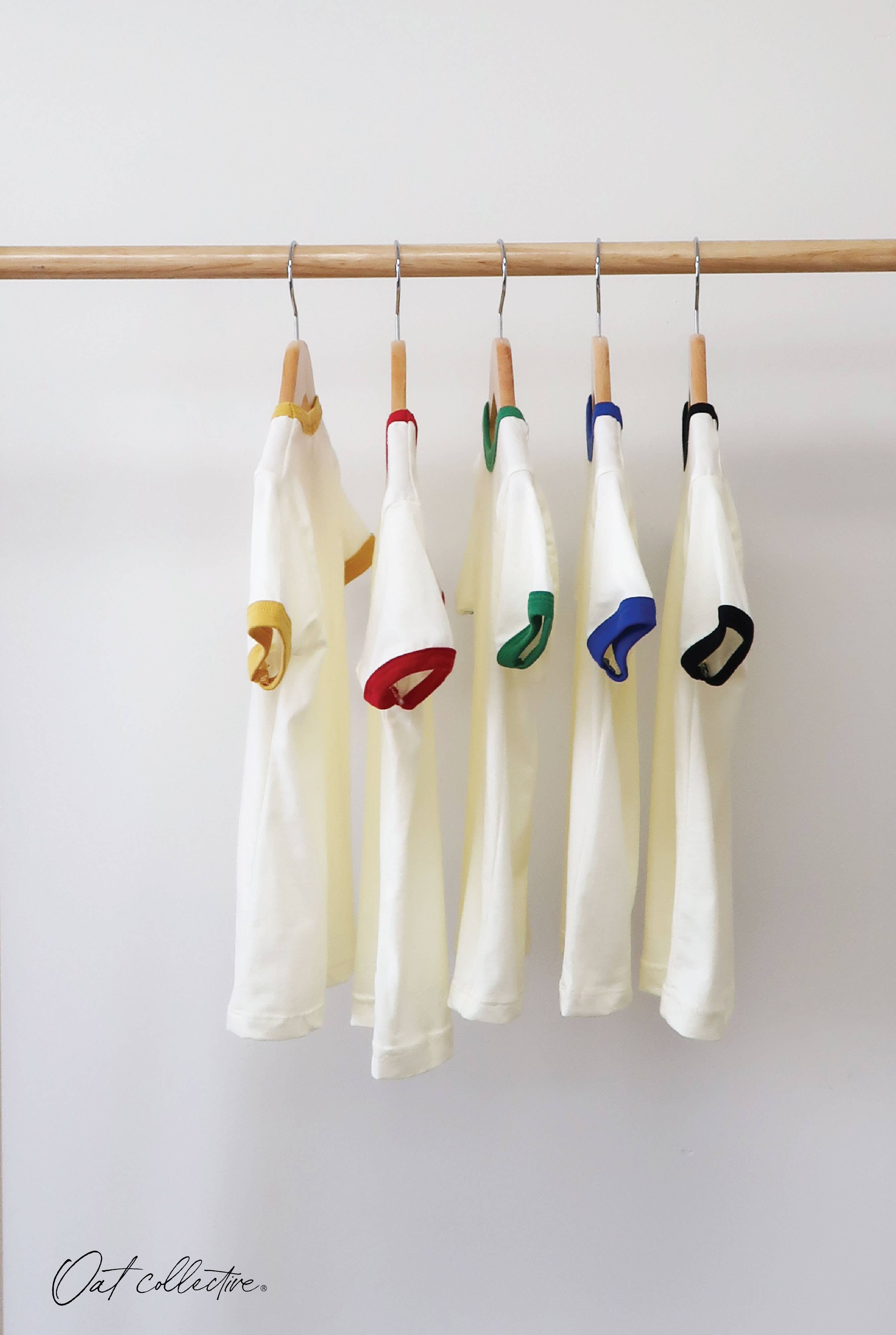 OAT COLLECTIVE - Wholesale Screen Printed T-Shirt - Kids - SUPPORT YOUR LOCAL FARMERS Toddler Unisex Ringer Top4