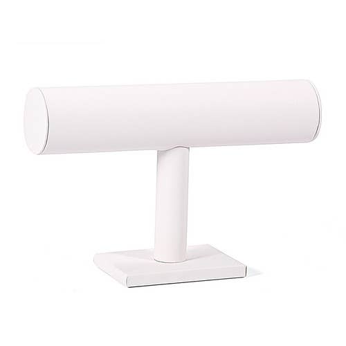 Zakka - Vente Supports et présentoirs à bijoux - Bracelet Bangle Chaîne Présentoir T-Bar 6"H Noir Blanc Beige1