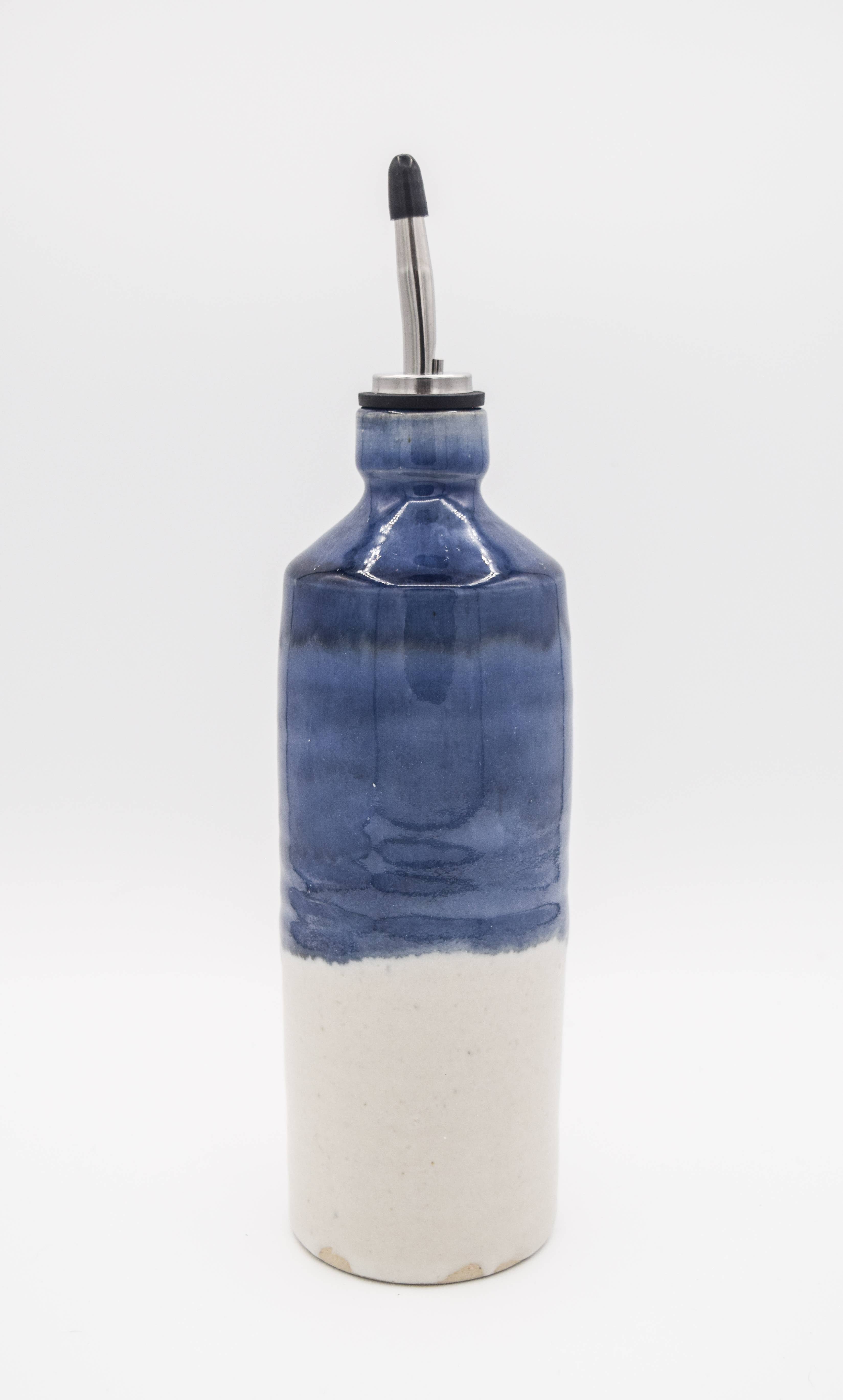 Curry Wilkinson Pottery - Wholesale Oil/Vinegar Dispenser - Cylindrical Oil Cruet2