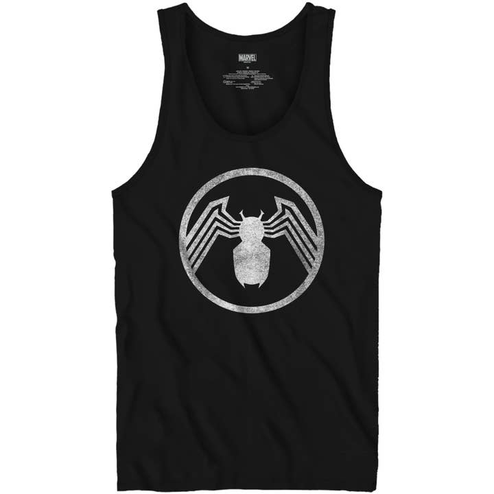 Logótipo Círculo Venom Marvel Comics Camisola de Alças para Adulto por atacado de Fundom