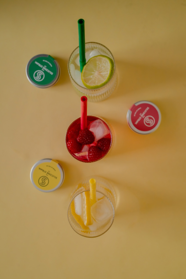 The Silicone Straw Company - Wholesale Drinking Straw - Silicone Straw in a Travel Tin - BEST SELLER11