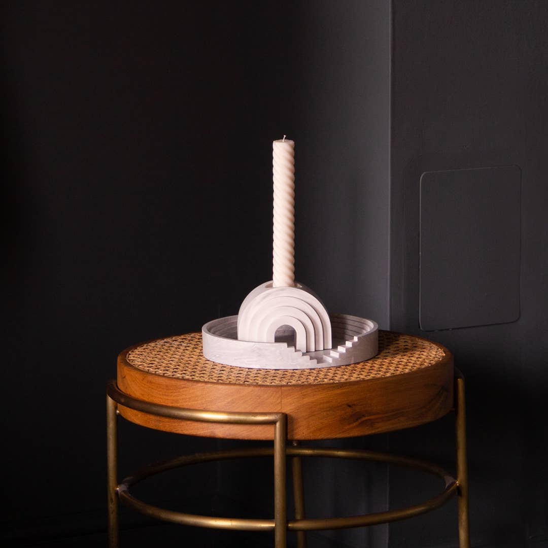 Extra&ordinary Design - Wholesale Decorative Tray - <CLEARANCE PRICE> Marble Round Tray L from Scala collection6