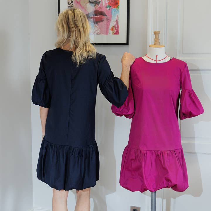 Coralie Bijasson – Engroshandel DIY-sysæt – Alexandra & Cie symønster - Kjole - 34/56 - Medium