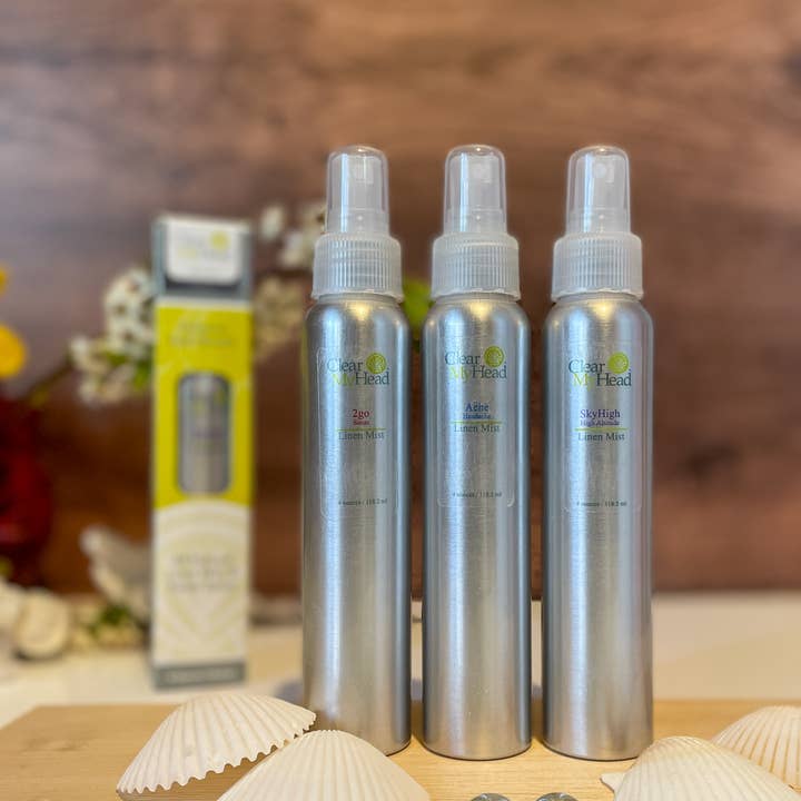Clear My Head Ltd - Wholesale Linen Spray - Linen Mist 4 oz (3 Scents)