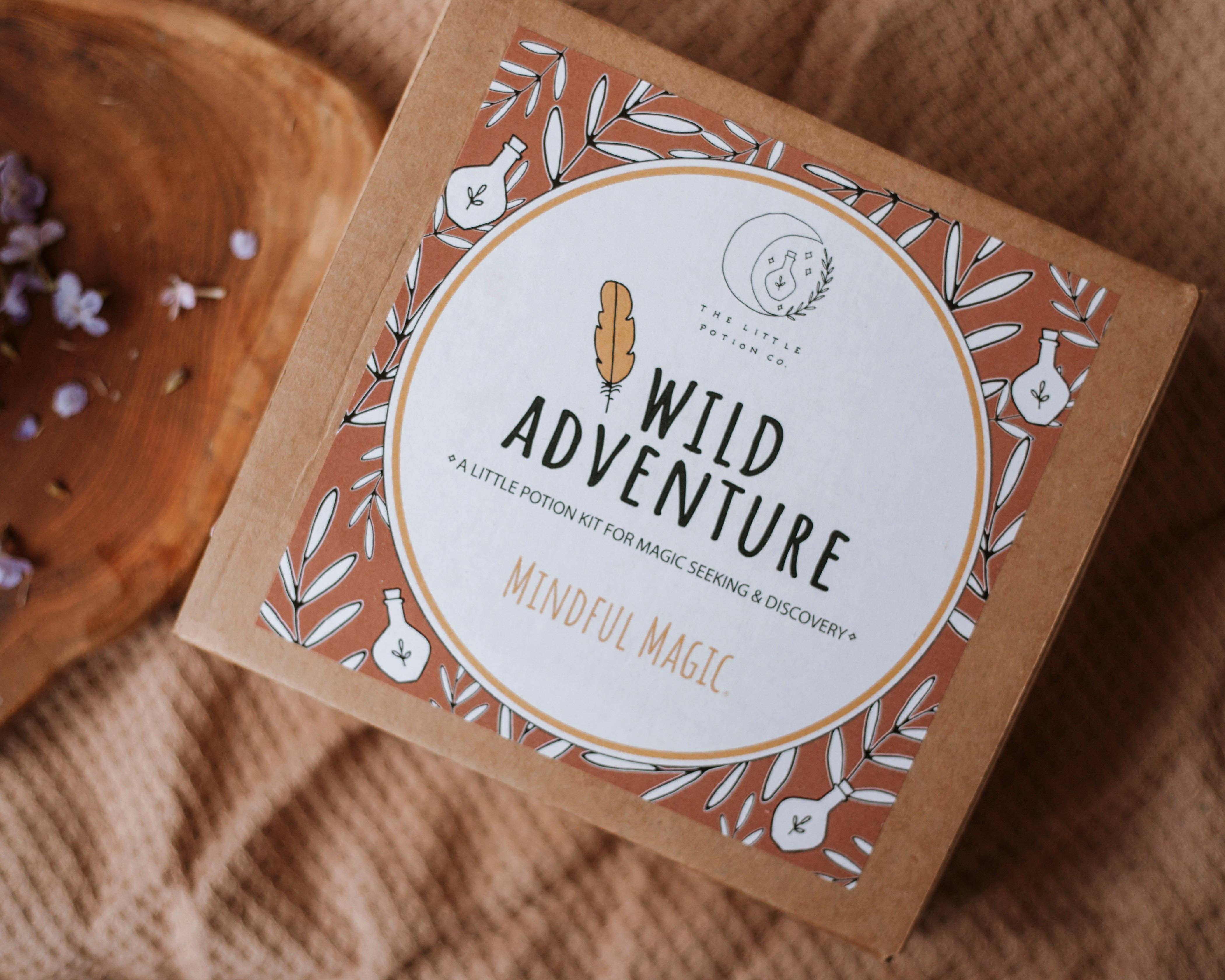 The Little Potion Co - Vente Kit de bricolage – enfant - Aventure Sauvage - Kit de Potion de Pleine Conscience1