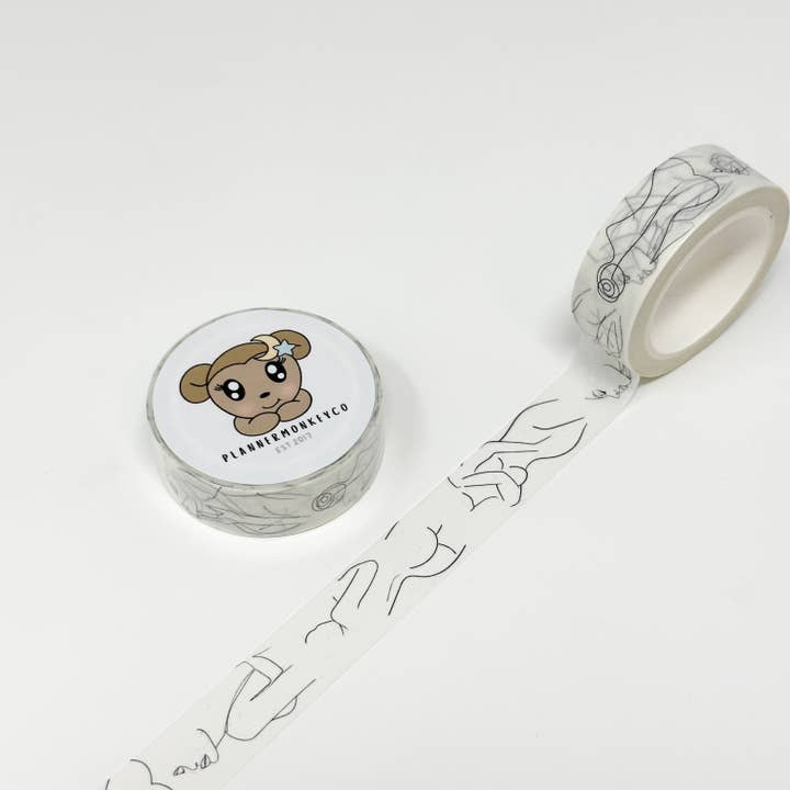 I Am Woman Washi Tape | 15MM pour la vente par Plannermonkeyco