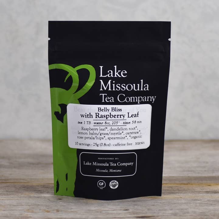 Lake Missoula Tea Company - Wholesale Loose Tea - Belly Bliss with Raspberry Leaf0