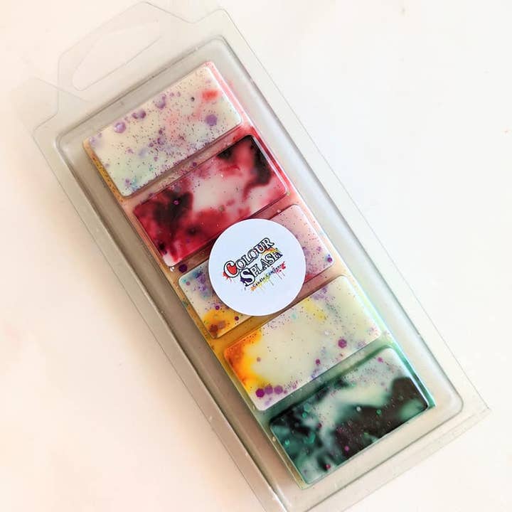 Colour Splash Candle Company – Cera sólida por atacado – Amêijoas - CERA de 5 células