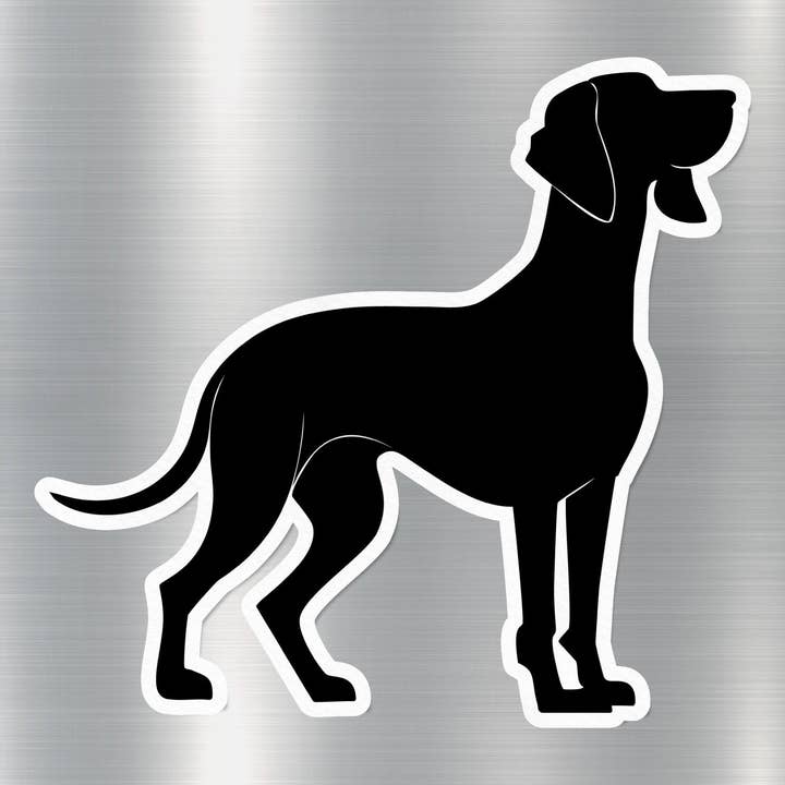 GraffMerch.com - Wholesale Phone & Laptop Stickers - Weimaraner Dog Sticker