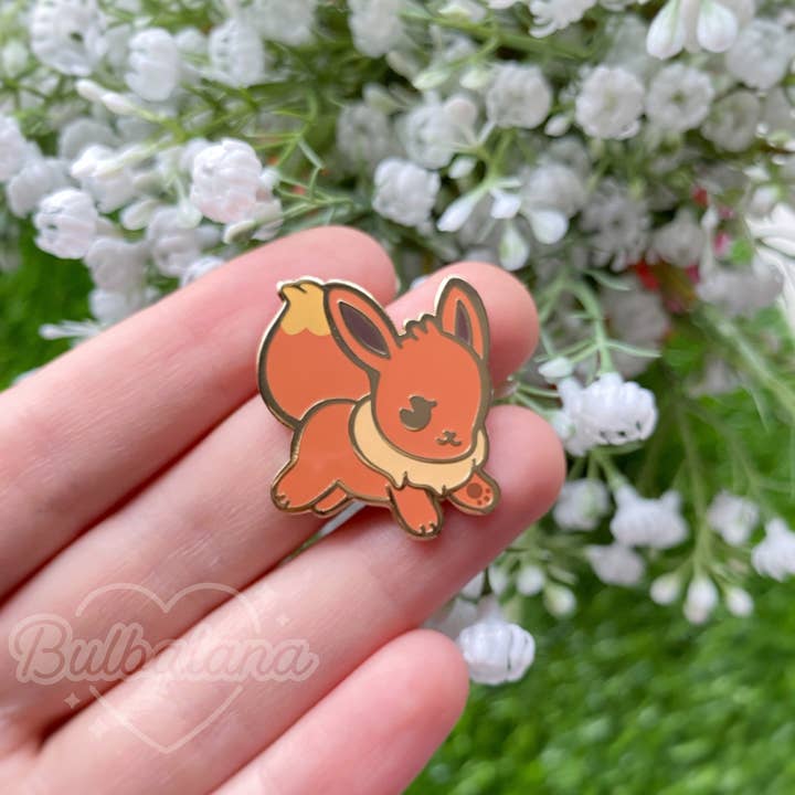 Eevee Mini Enamel Pin for wholesale by Bulbalana