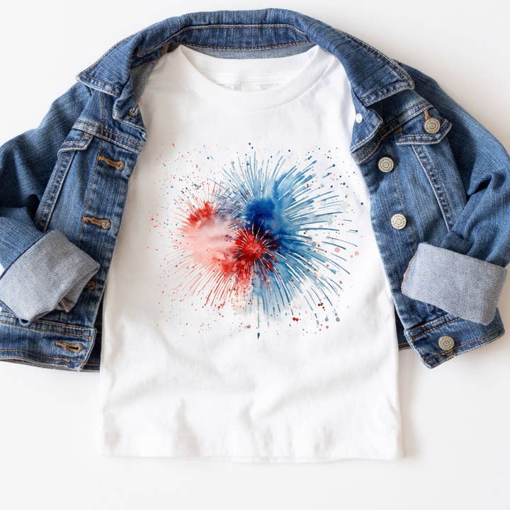 T-shirt Feu d'artifice pour la vente par ChubbyBubbyBear