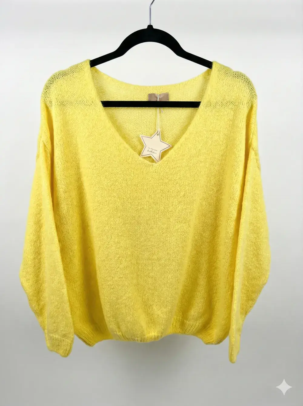 Mimi & Gogo - Vente Pull en maille – femme - Pull uni basique @20127_uni5