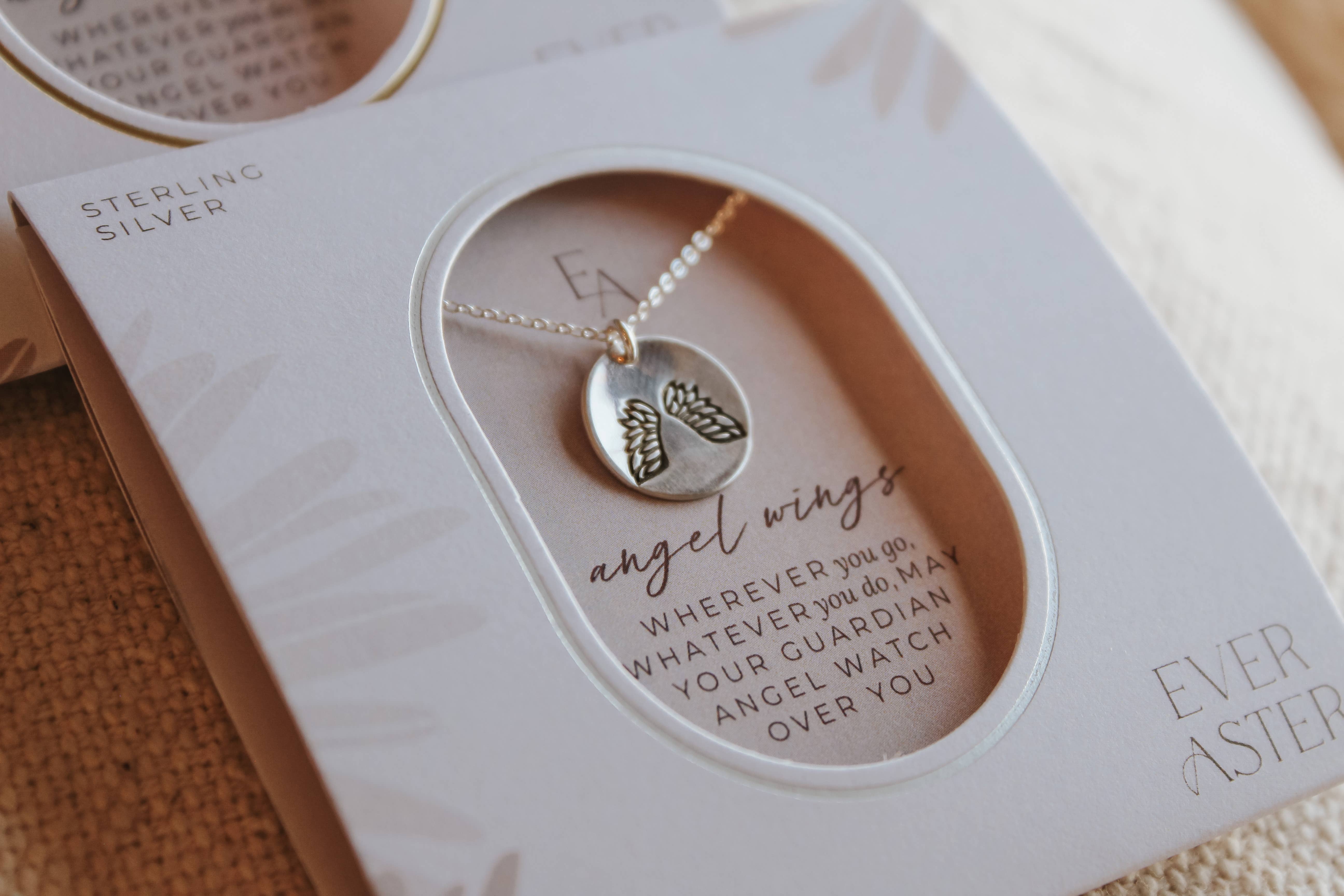 Ever Aster - Wholesale Pendant/Charm Necklace - Angel Wings Necklace0