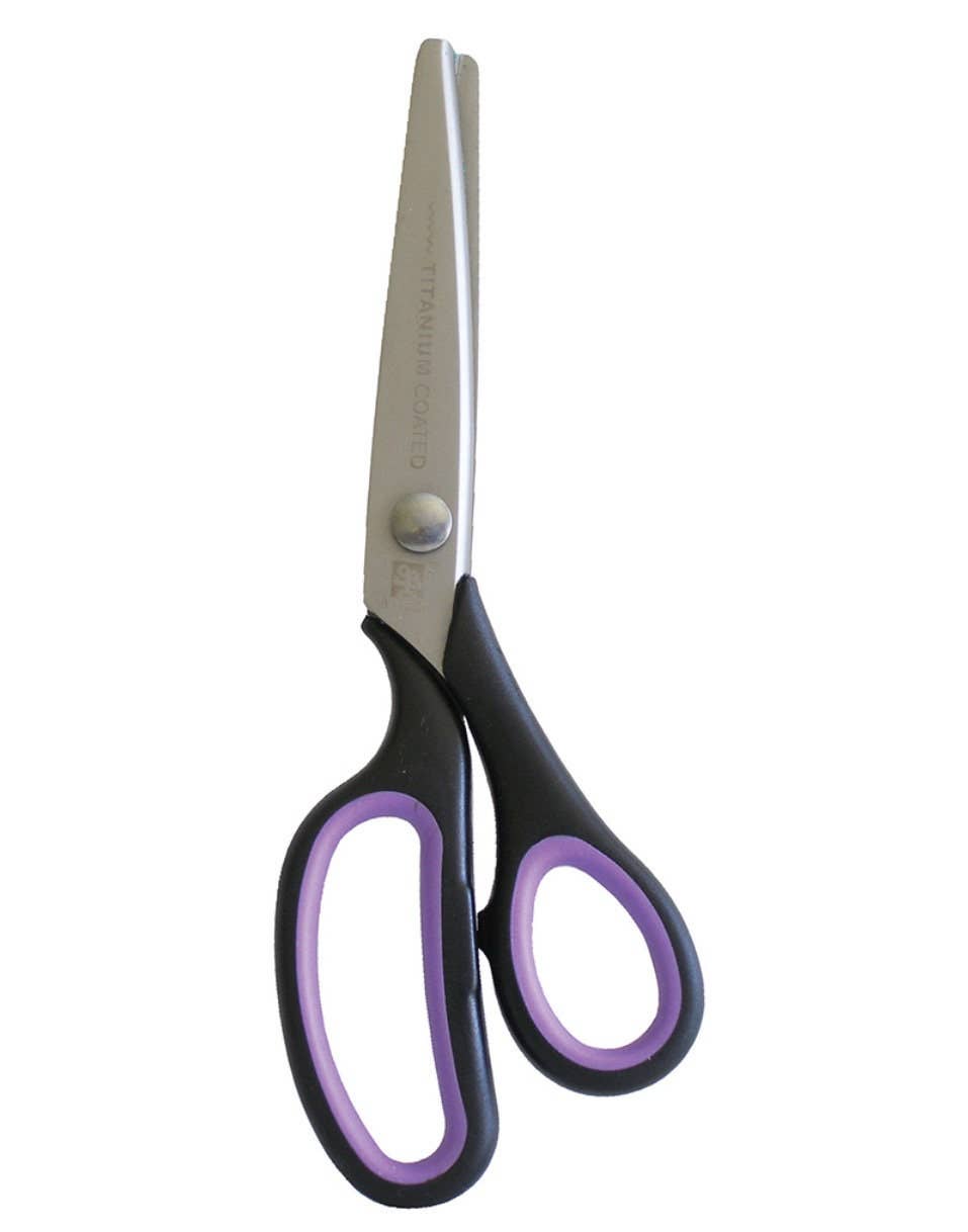 BelieveWorks - Wholesale Scissors - Titech Titanium-Coated Pinking Shears for Sewing & Crafting1