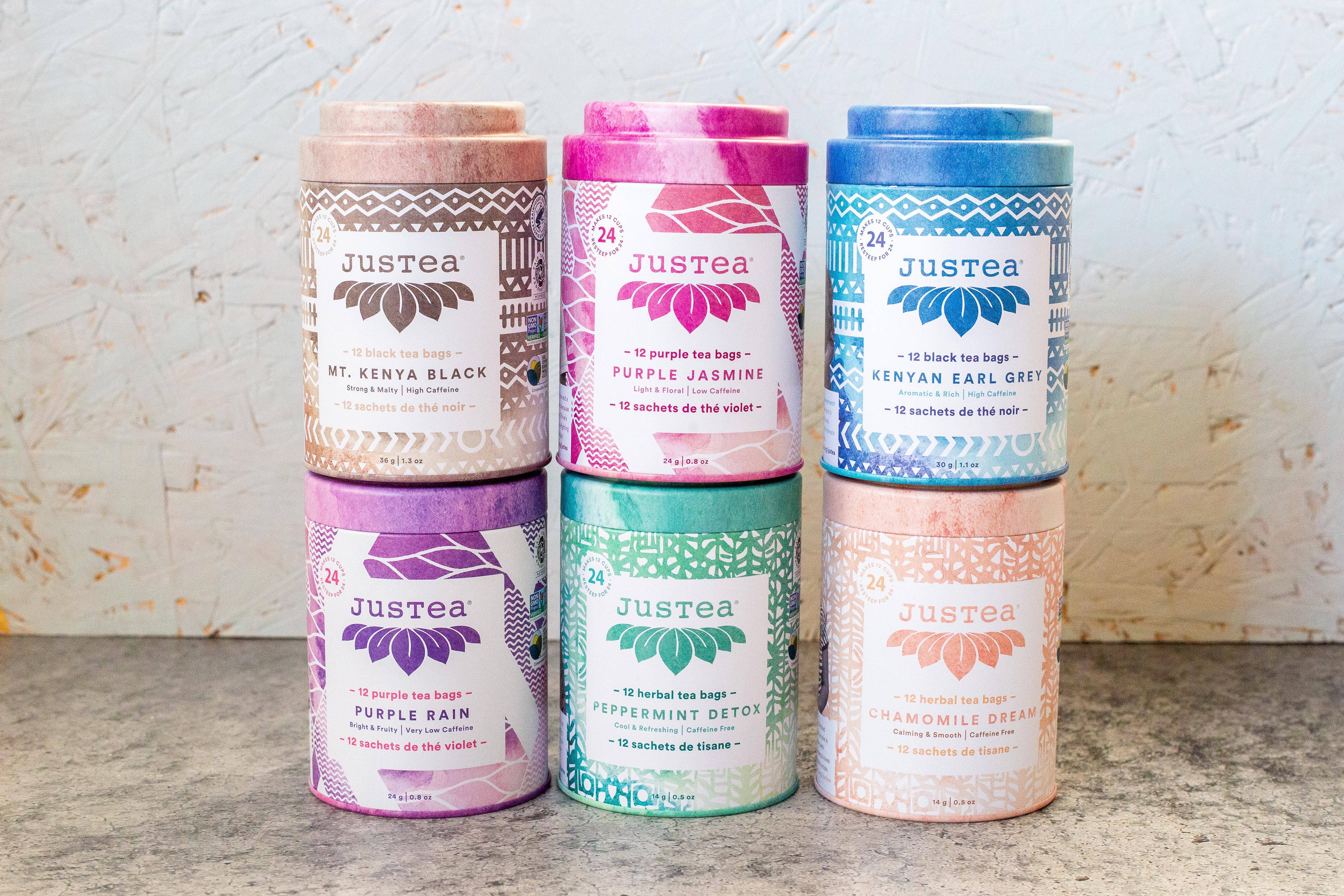 JusTea - Vente Sachets de thé - Boîte à thé Camomille Dream - Tisane apaisante issue du commerce équitable5