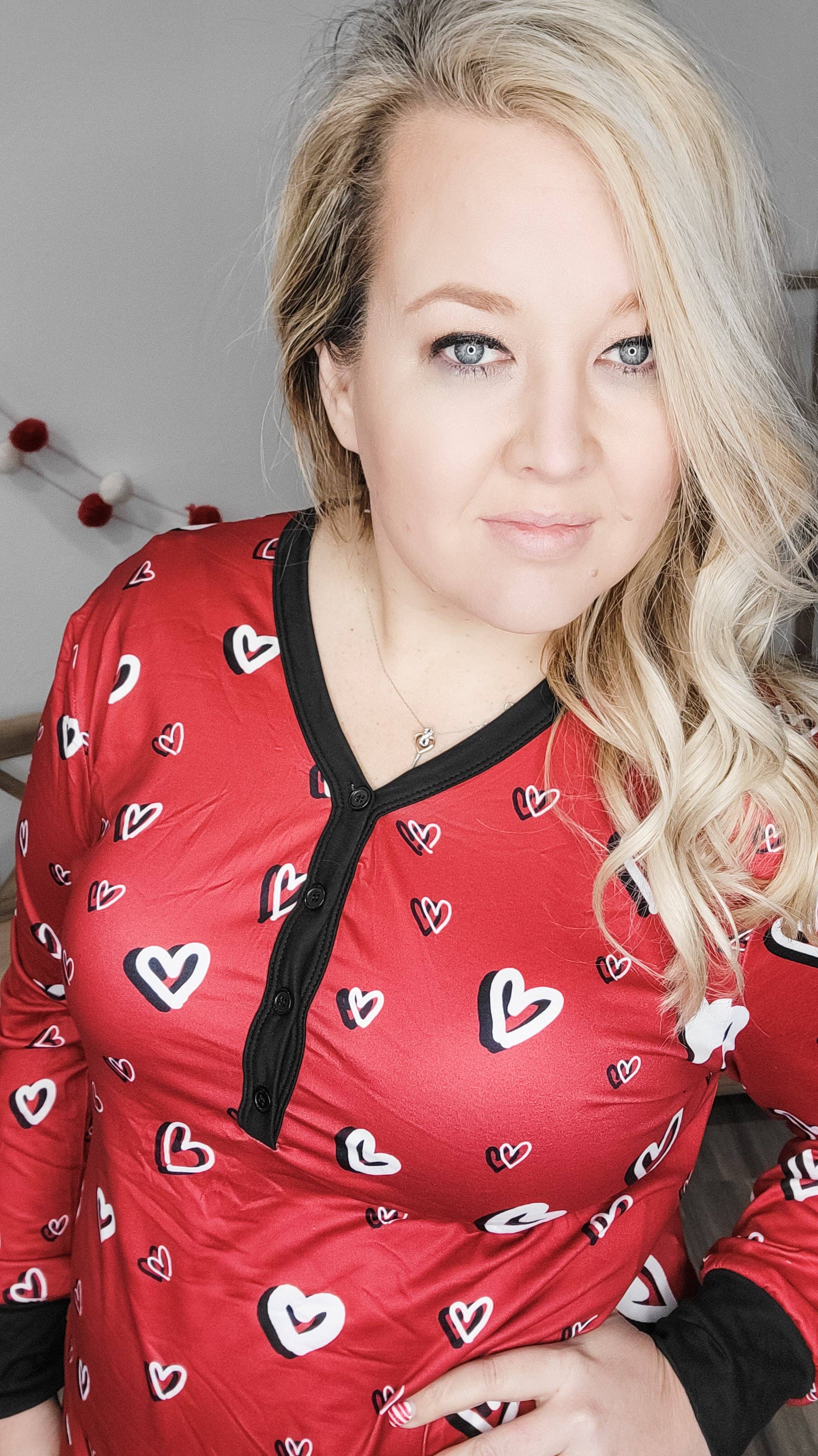 Scenic Trends - Wholesale Sleepwear Set - Women's - Valentines Pajamas5