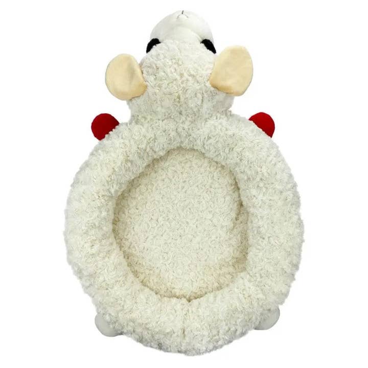 Playful Tail - Wholesale Pet Bed - Dog - Multipet Lamb Chop Bolster Style 27" Dog Bed2