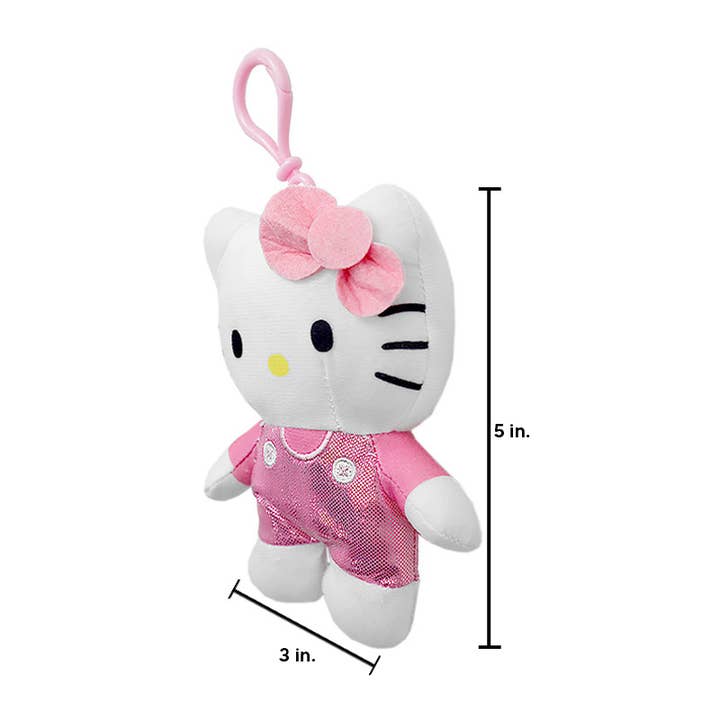 PINEAPPLE Beauty – wholesale Nyckelringar - Dam – UPD SPZL Hello Kitty plysch dragkedje/nyckelring - 12 st