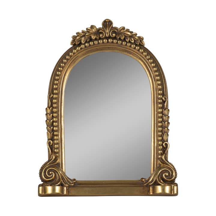 Sagebrook Home - Wholesale Picture Frame - Resin Baroque Ornate Arch Photo Frame - Gold, 6x8 in.3