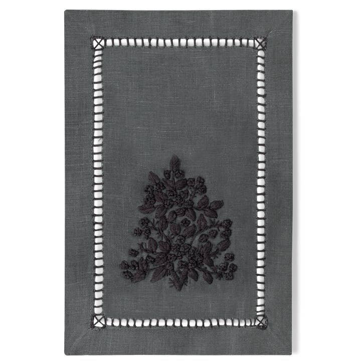 Henry Handwork - Wholesale Dinner & Cloth Napkin - Jardin Linen Oblong Cocktail Napkin