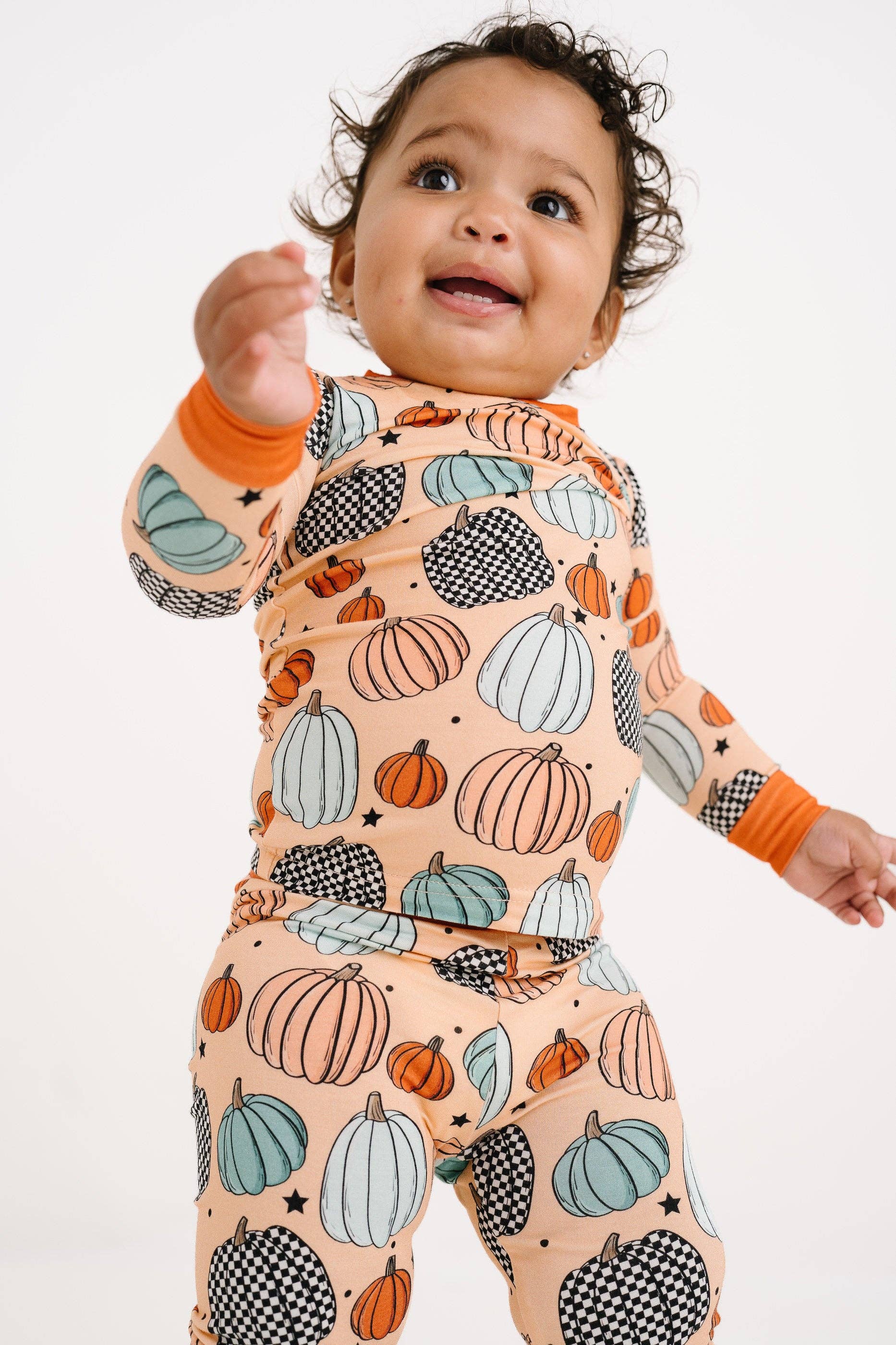 Little One Shop - Wholesale Lounge Set - Kids - Falling For Pumpkins Bamboo Set9