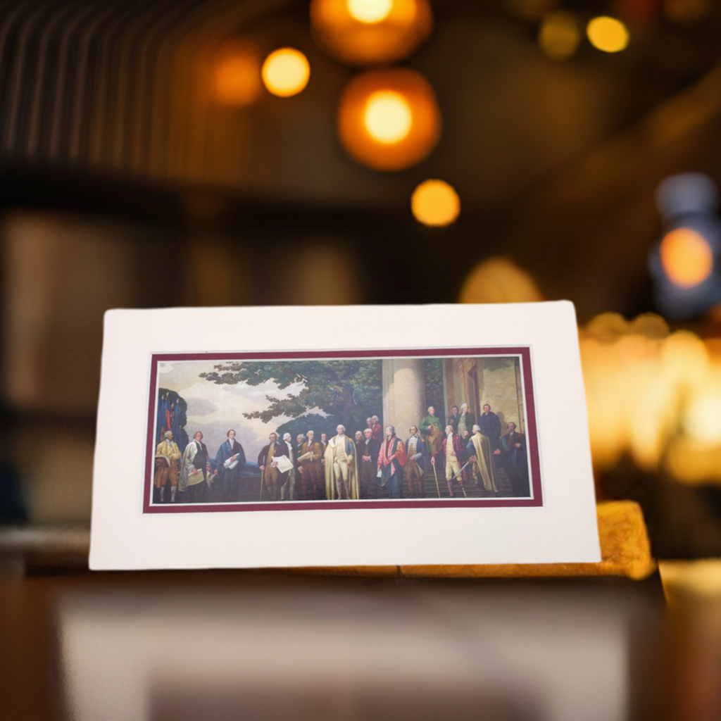 National Archives Foundation - Wholesale Art Print - Constitution Mural Matted Print1