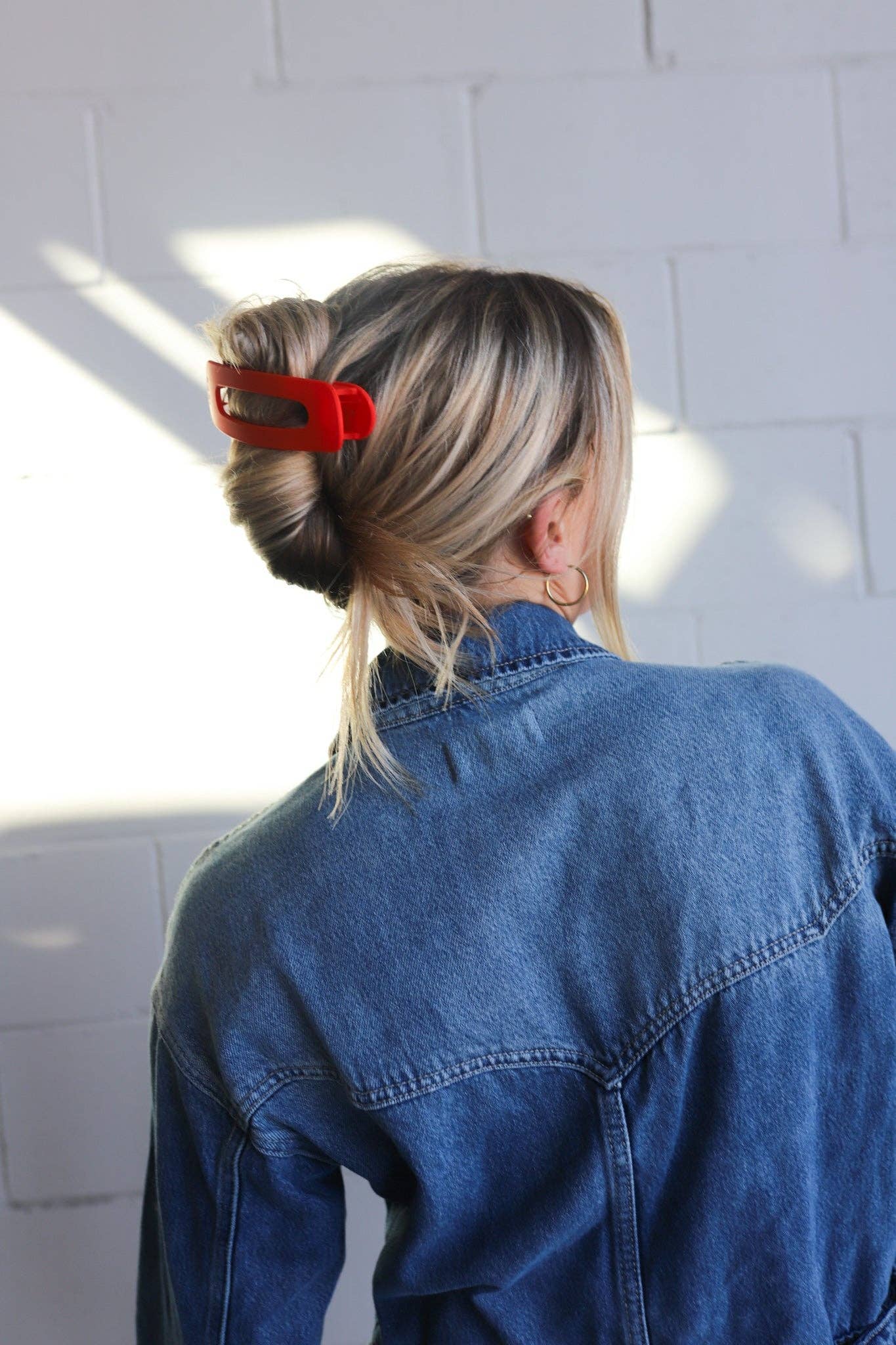 KAXI - Wholesale Hair Clip - Women's - OVERSIZED LAY DOWN CLAWS ( 33 COLORS )18