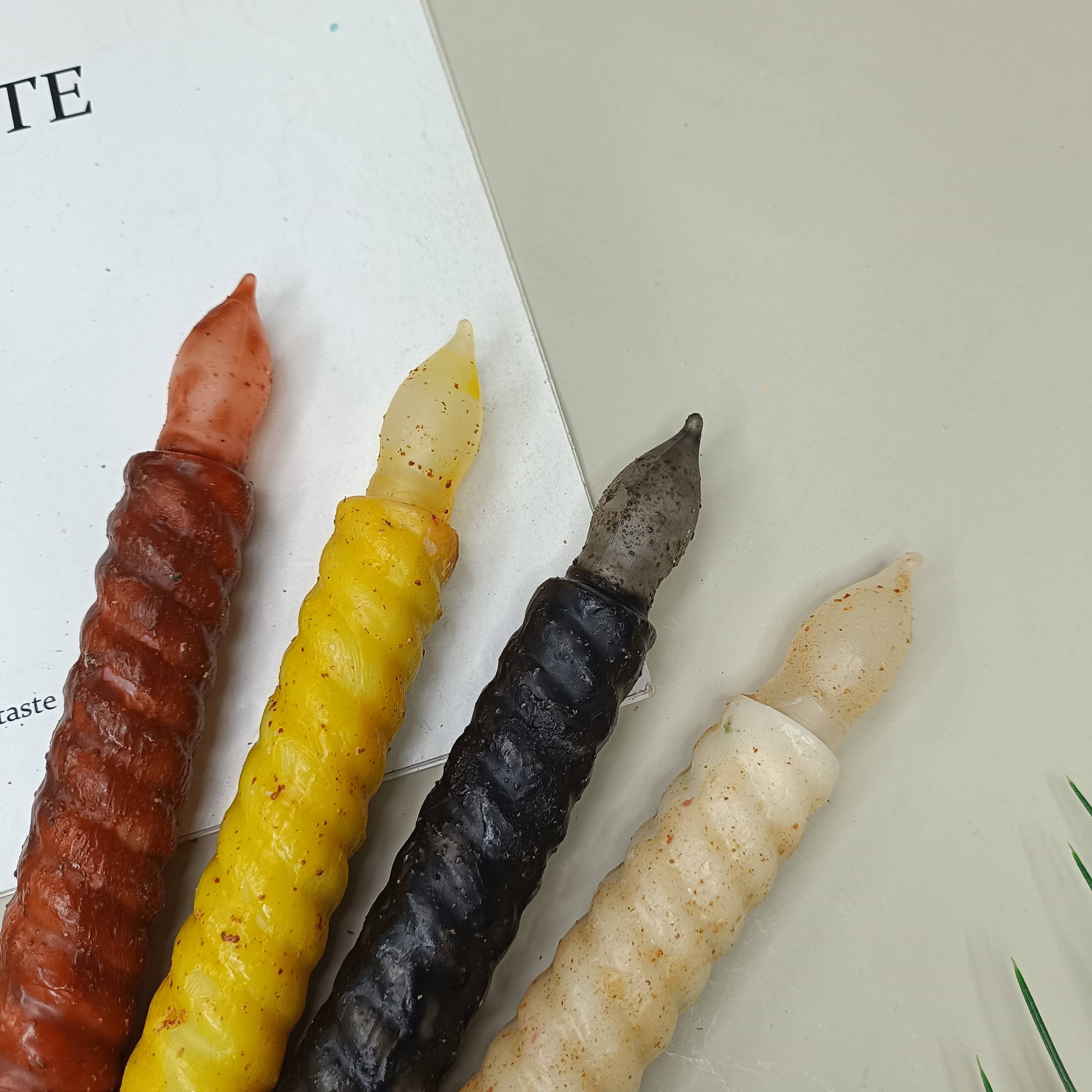 Candles Meta - Wholesale Tapered candle/candlestick - 6-Pack Real Wax Coated Remote Control LED Taper Candles1