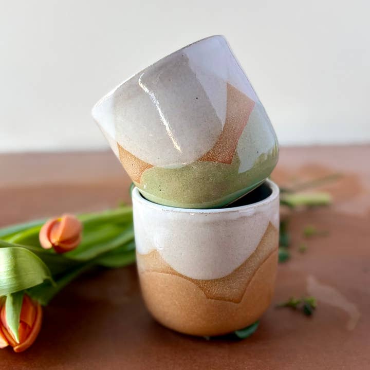 ROB Ceramics - Wholesale Coffee Mug - Horizon Cup (Spring Palette) - Handmade Ceramic8