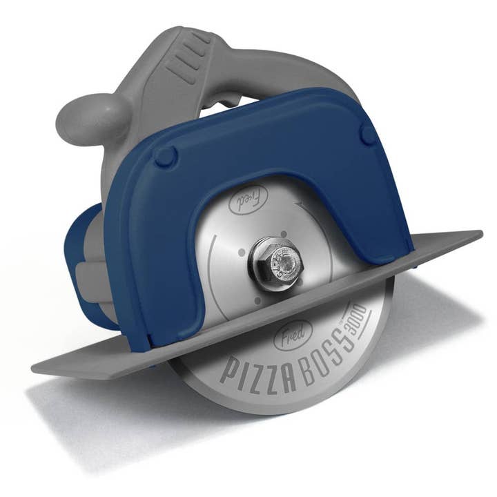 Fred & Friends - Wholesale Pizza Wheel - Pizza Boss - Pizza Cutter - Table Saw