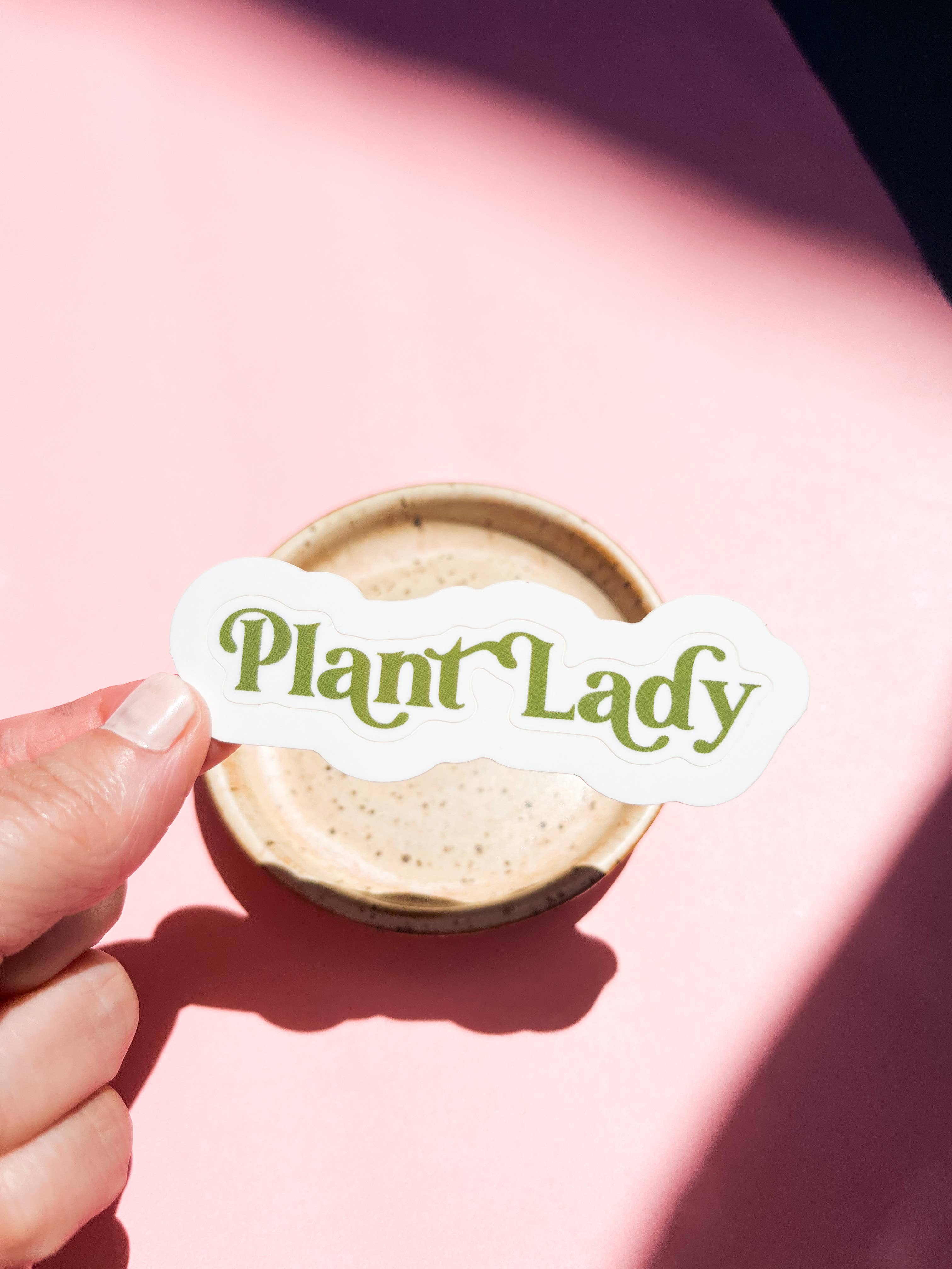 Tiny Plant Market – wholesale Sticker – Plant Lady Sticker3