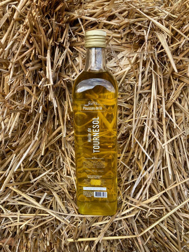 SUNFLOWER OIL AB 75CL for wholesale by Pousses de là