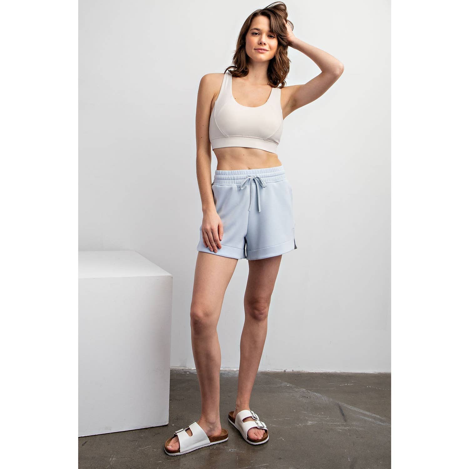 Rae Mode - Wholesale Athletic Shorts - Women's - MODAL SCUBA SHORT PANTS28