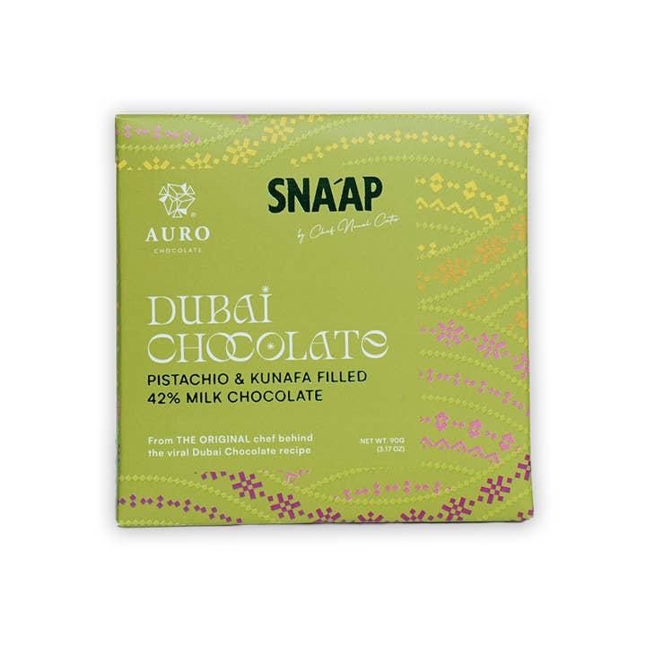 Bar & Cocoa Chocolate - Wholesale Chocolate Bar - Auro SNA'AP Dubai Milk Chocolate 42% (the Original Creator)