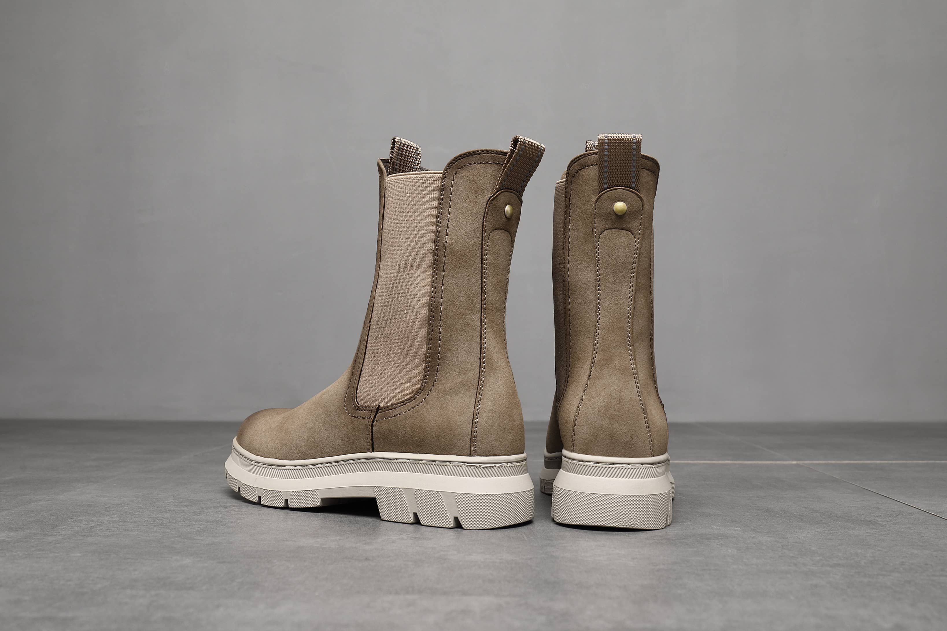 Top Staka – wholesale Boots – Women’s – A2306 WOMEN Faux Suede Leather- mid calf boots23