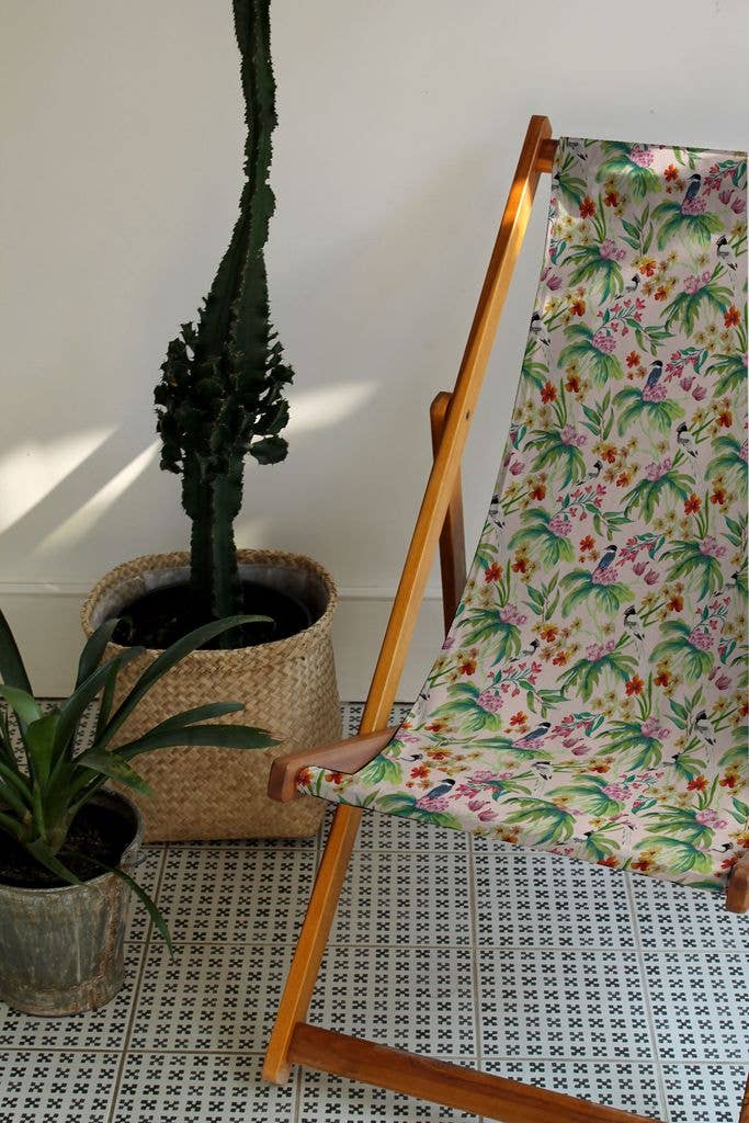Lemon Made - Wholesale Folding Chair - Paradise Print Deckchair4