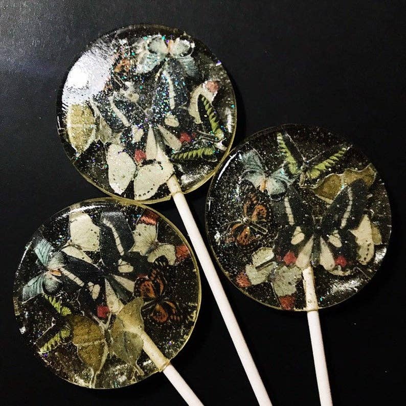 A Secret Forest - Wholesale Lollipop - Kaleidoscope Butterflies Lollipops1