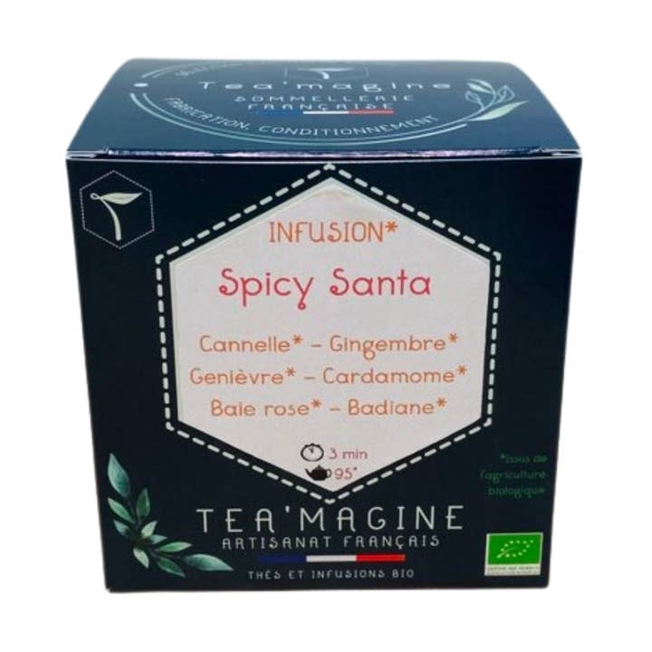 Spicy Santa BIO Infusion d'épice pour la vente par Tea’magine